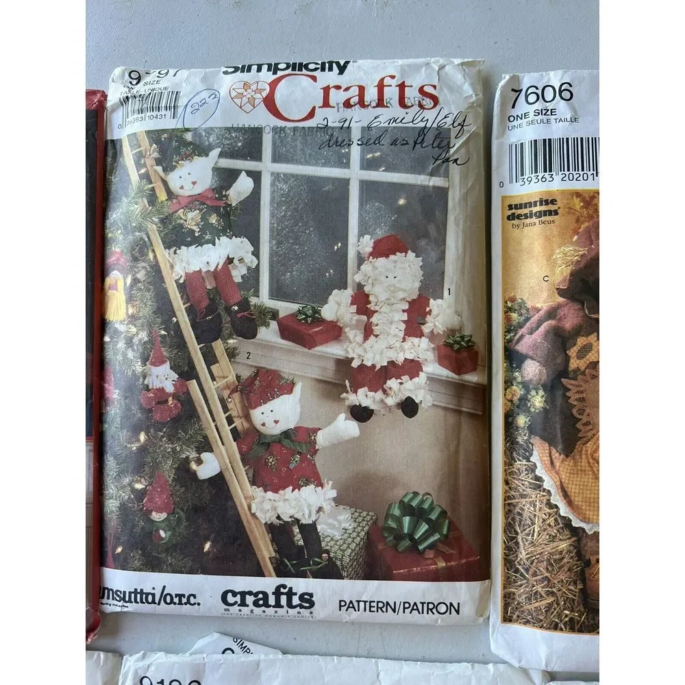 Lot Of Vintage Craft Patterns‎ Simplicity Vogue Butterick McCall